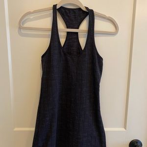 Lululemon black workout tank top